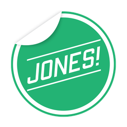 JONES! logo