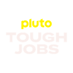 Pluto TV Tough Jobs logo