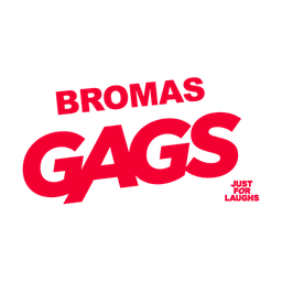 Bromas Gags - Just for Laughs logo