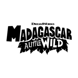 Madagascar A Little Wild logo