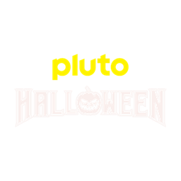 Pluto TV Halloween logo