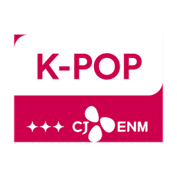 CJ ENM K-POP logo