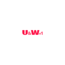 U and W+1 logo