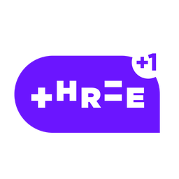 Three +1 logo
