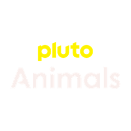Pluto TV Animals logo
