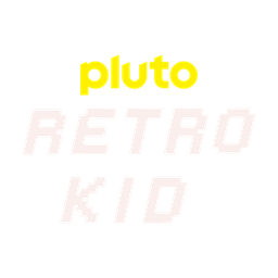 Pluto TV Retro Kid logo